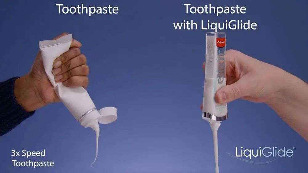 再也不用「擠牙膏」,高露潔換上的「潤(rùn)滑劑」包裝,讓牙膏從此一滴不剩 再也不用「擠牙膏」,高露潔換上的「潤(rùn)滑劑」包裝,讓牙膏從此一滴不剩